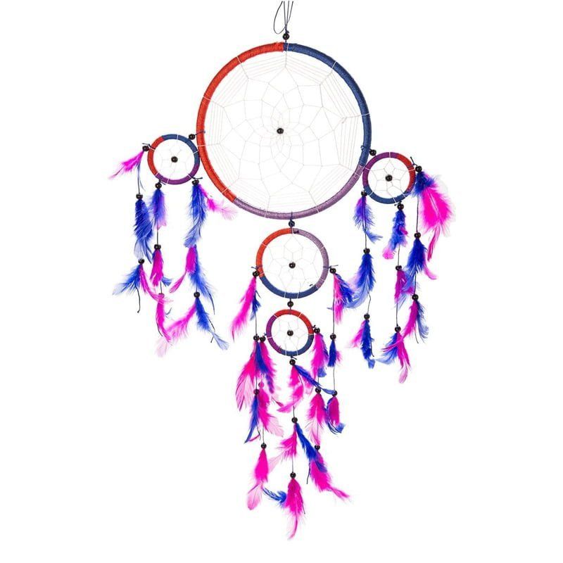 Ονειροπαγίδα 60cm - Dreamcatcher - Κίτρινο OEM