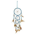 Ονειροπαγίδα 60cm - Dreamcatcher - Κίτρινο - Μωβ OEM