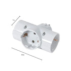 Πολύπριζο αντάπτορας ταφ 3 θέσεων 16Α/250V - Multi-socket adapter taf OEM