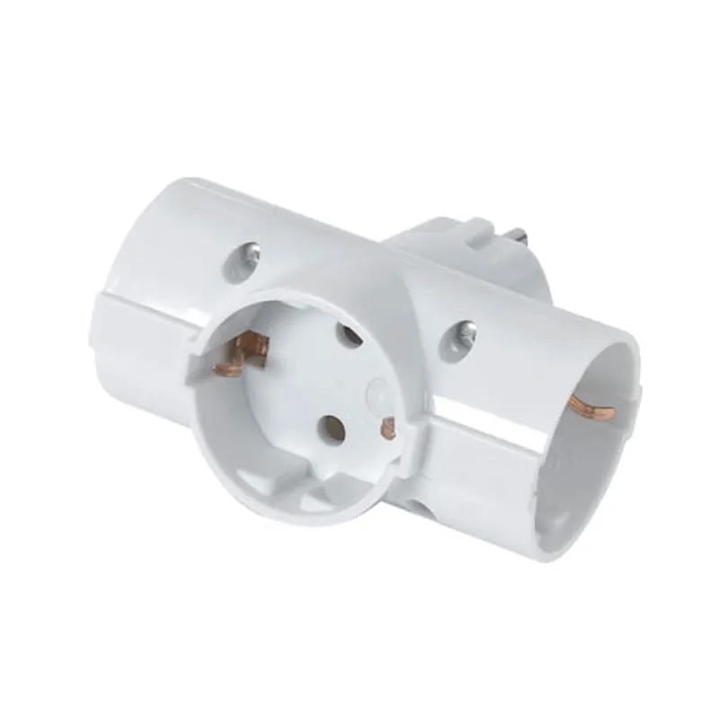 Πολύπριζο αντάπτορας ταφ 3 θέσεων 16Α/250V - Multi-socket adapter taf OEM