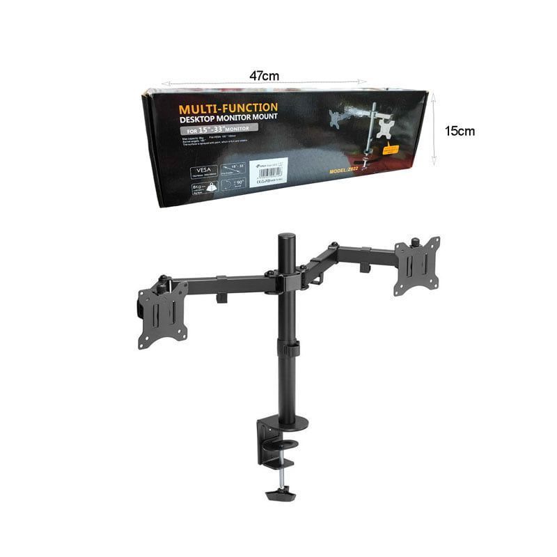 Βάση Τηλεόρασης για 15"-33" Z022 - Multi Function Desktop Monitor Mount OEM