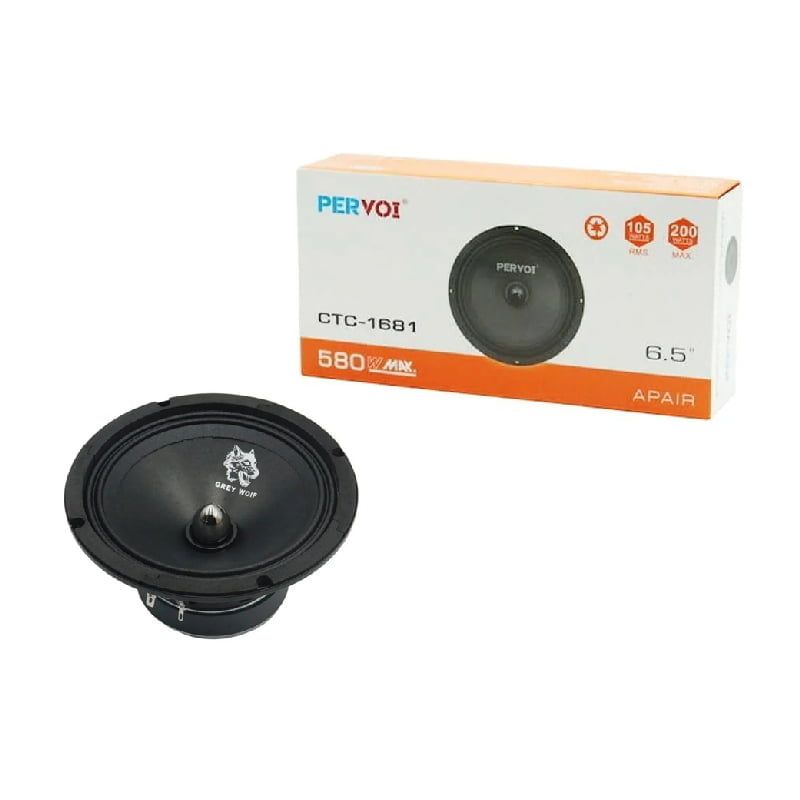 PerVoi Σετ Ηχείο Αυτοκινήτου 6.5" με 105W RMS CTC-1681- Drive speaker OEM