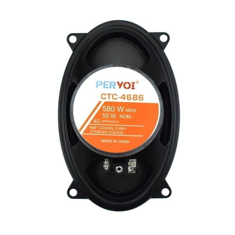 PerVoi Σετ Ηχεία Αυτοκινήτου Midrange 4×6″ 580W RMS 2τμχ CTC-4686 - Drive speaker PerVoi