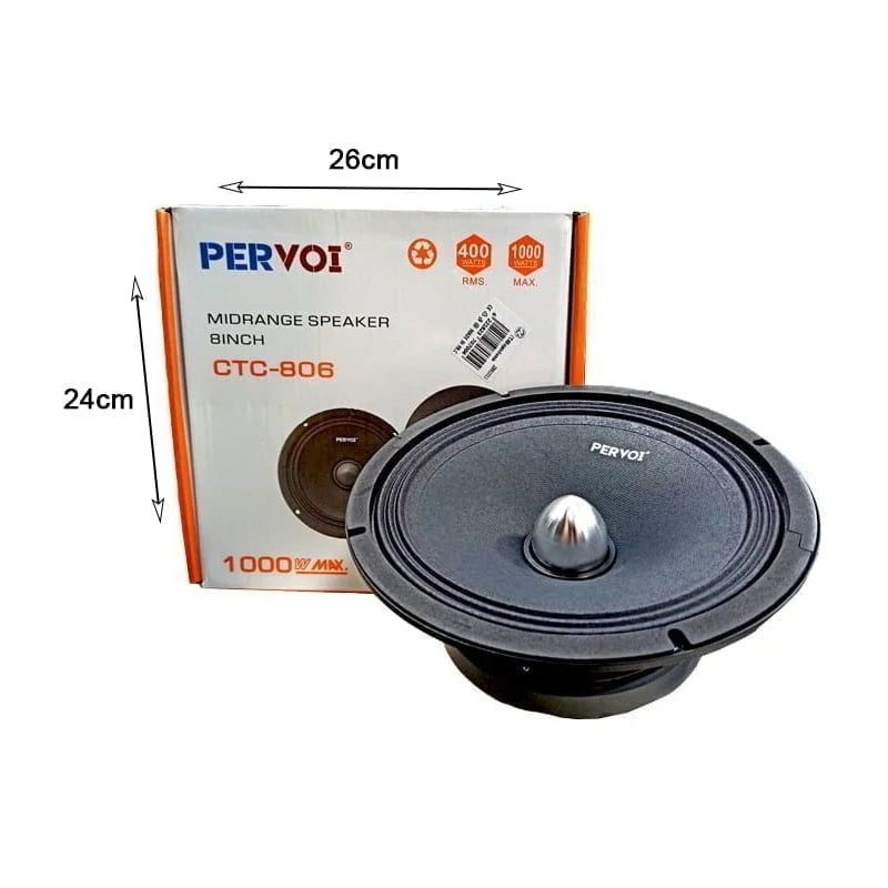 PerVoi Ηχείο Αυτοκινήτου 8" 1000W CTC-806 - Midrange speaker OEM