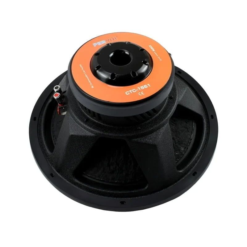 Pervoi Subwoofer Αυτοκινήτου 15″ Horn 3200W 75OZ PERVOI CTC-1551 - Active subwoofer PerVoi