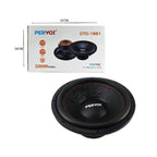 Pervoi Subwoofer Αυτοκινήτου 15″ Horn 3200W 75OZ PERVOI CTC-1551 - Active subwoofer PerVoi