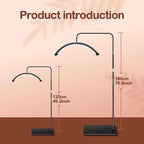 Επαγγελματική λάμπα Half Moon 3200K- 5600K HD-M6X 36W - LED Moon Light - Λευκό OEM