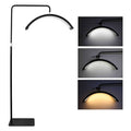 Επαγγελματική λάμπα Half Moon 3200K- 5600K HD-M6X 36W - LED Moon Light - Μαύρο OEM