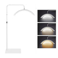 Επαγγελματική λάμπα Half Moon 3200K- 5600K HD-M6X 36W - LED Moon Light - Λευκό OEM