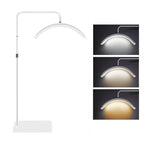 Επαγγελματική λάμπα Half Moon 3200K- 5600K HD-M6X 36W - LED Moon Light - Λευκό OEM