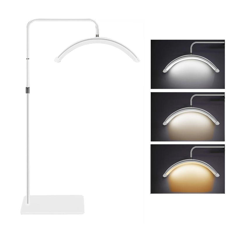 Επαγγελματική λάμπα Half Moon 3200K- 5600K HD-M6X 36W - LED Moon Light - Λευκό OEM