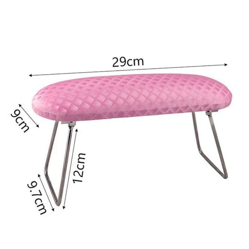 Arm rest manicure με χώρο υποδοχής συσκευής πολυμερισμού - Fresa per manicure - Ροζ OEM