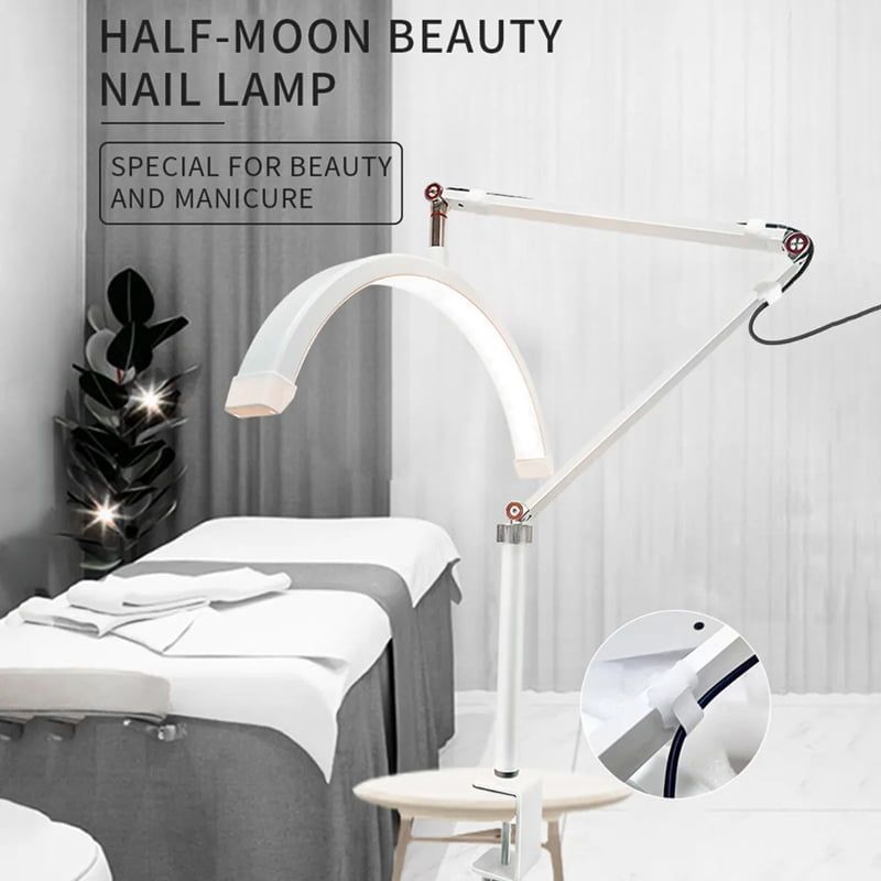 Επαγγελματική λάμπα Half Moon 3000K/4500K/6000K HD-M3X - Smart Moonlight - Λευκό OEM