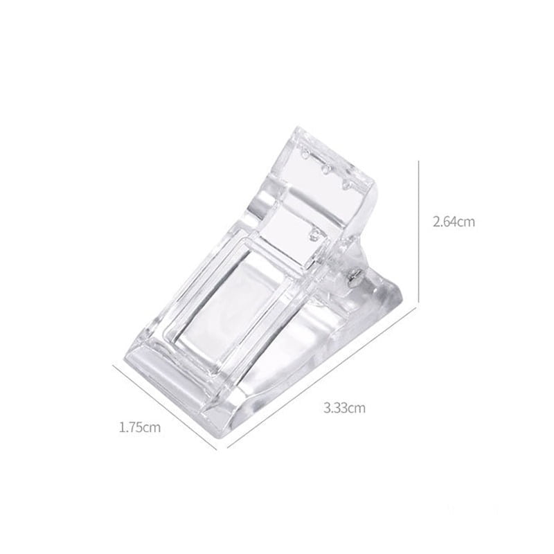 Clip Μανταλάκι Στερέωσης Nυχιών Dual Forms 10τμχ - Dual Forms Clips OEM