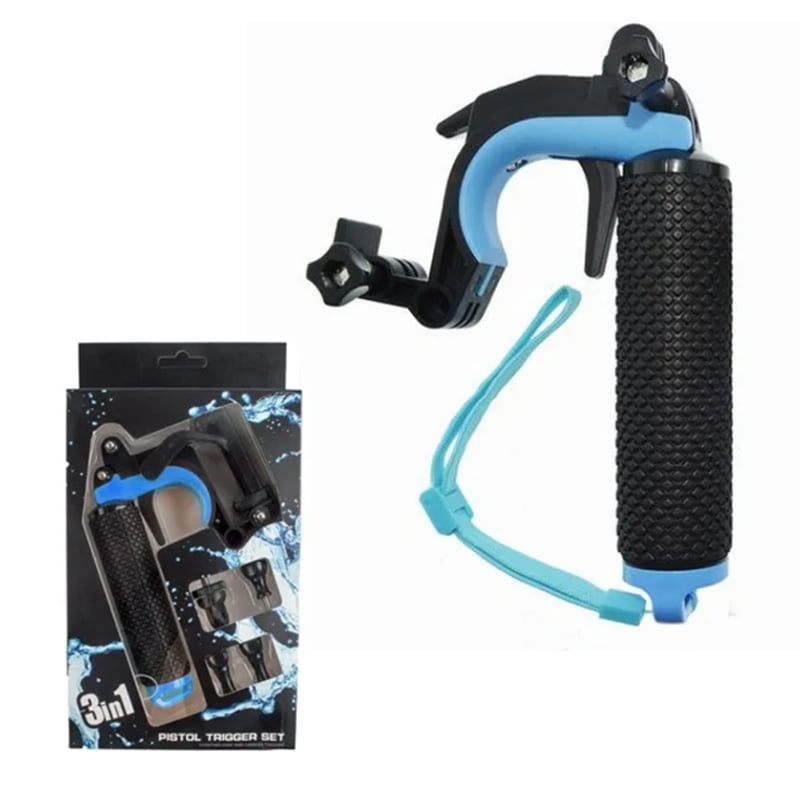 Σελφοκόνταρο Για Action Camera - 3in1 Pistol Trigger Set OEM